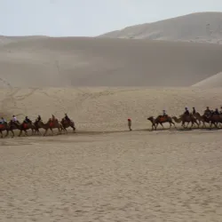 Crescent Lake (Yueyaquan) - Dunhuang