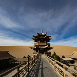 Crescent Lake (Yueyaquan) - Dunhuang