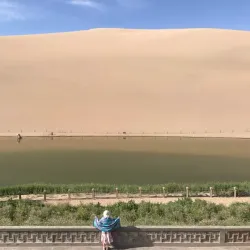 Crescent Lake (Yueyaquan) - Dunhuang