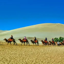 Singing Sand Dunes (Mingsha Shan) - Dunhuang
