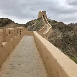 Overhanging Great Wall (Xuanbi Great Wall) - Jiayuguan