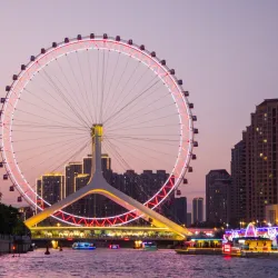 Tianjin Eye (Tianjin Yongle Bridge Ferris Wheel) - Tianjin