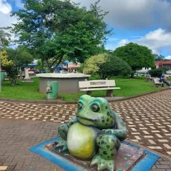 Puriscal Central Park and Church - Puriscal