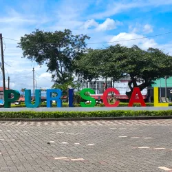 Puriscal Central Park and Church - Puriscal