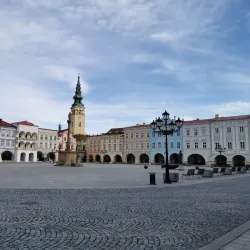 Statue of Jan Ámos Komenský (Comenius) - Novy Jicin