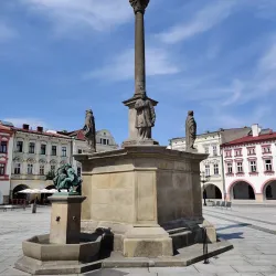 Statue of Jan Ámos Komenský (Comenius) - Novy Jicin