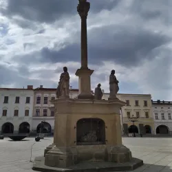 Statue of Jan Ámos Komenský (Comenius) - Novy Jicin
