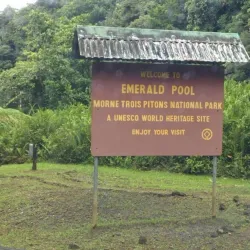 Emerald Pool - Fond St. Jean