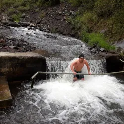 El Salado Waterfall - Banos