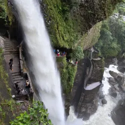 Pailón del Diablo Waterfall - Banos