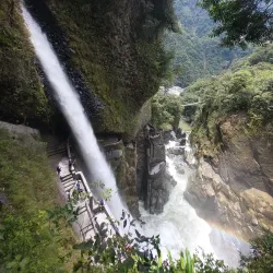 Pailón del Diablo Waterfall - Banos