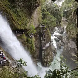 Pailón del Diablo Waterfall - Banos