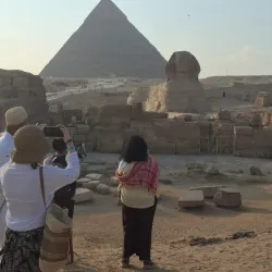 Sound and Light Show at the Pyramids - Giza