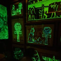 Sound and Light Show at the Pyramids - Giza