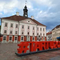 Tartu Town Hall and Town Hall Square - Tartu