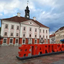 Tartu Town Hall and Town Hall Square - Tartu