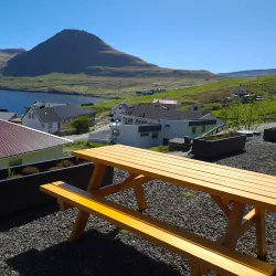 Local Faroese Houses - Husavik