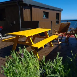 Local Faroese Houses - Husavik