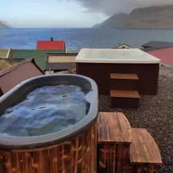 Local Faroese Houses - Husavik
