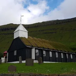 Local Faroese Church - Nordragota