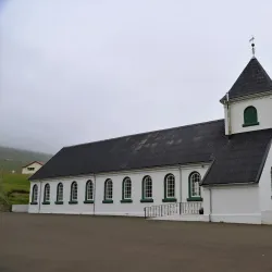Local Faroese Church - Nordskali