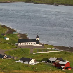 Local Faroese Church - Nordskali