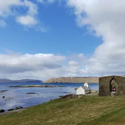 Local Faroese Church - Oyrarbakki