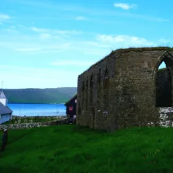 Local Faroese Church - Oyrarbakki