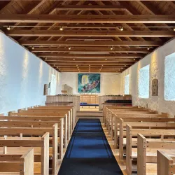 Local Faroese Church - Oyrarbakki