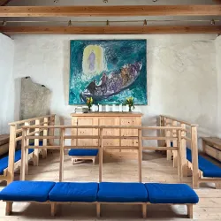 Local Faroese Church - Oyrarbakki