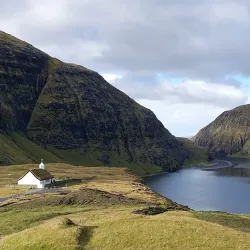 Saksun Village and Fjord - Saksun