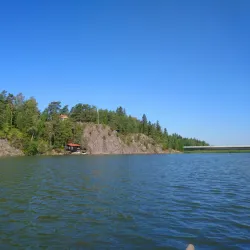 Beautiful landscape of Sipoo