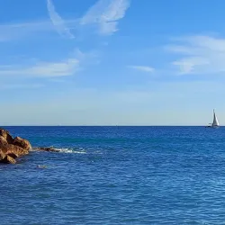 Plage de la Grande Rade - Cagnes-sur-Mer