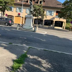 Voltaire Statue - Ferney-Voltaire