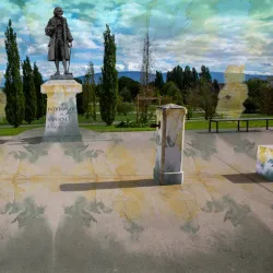 Voltaire Statue - Ferney-Voltaire