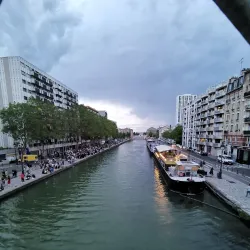 Le Canal de l'Ourcq - La Courneuve