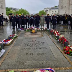 Champs-Élysées and Arc de Triomphe - Paris