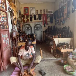 Brikama Wood Carvers Market - Brikama