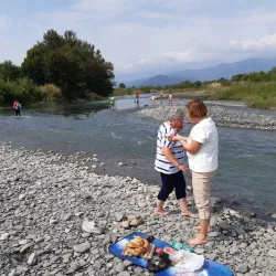 Alazani River - Lagodekhi