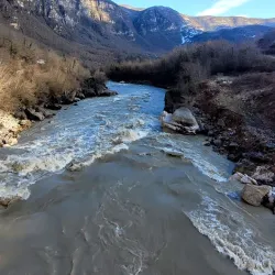 Nearby Rioni River - Samtredia