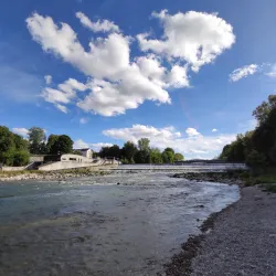 Lech River and Lechpark - Augsburg