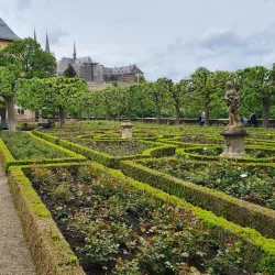 Neue Residenz and Rose Garden - Bamberg