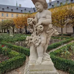 Neue Residenz and Rose Garden - Bamberg
