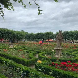 Neue Residenz and Rose Garden - Bamberg