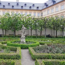 Neue Residenz and Rose Garden - Bamberg