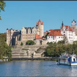 Bernburg Saale River Promenade - Bernburg