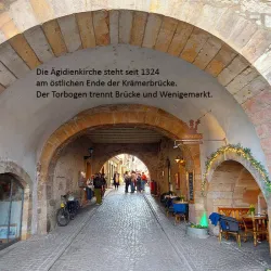 Krämerbrücke (Merchants' Bridge) - Erfurt