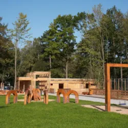 Franzensbad Park - Hof