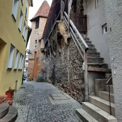 Narrowest Street in the World (Spreuerhofstraße) - Reutlingen