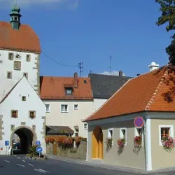 A vibrant street view in Vilseck
